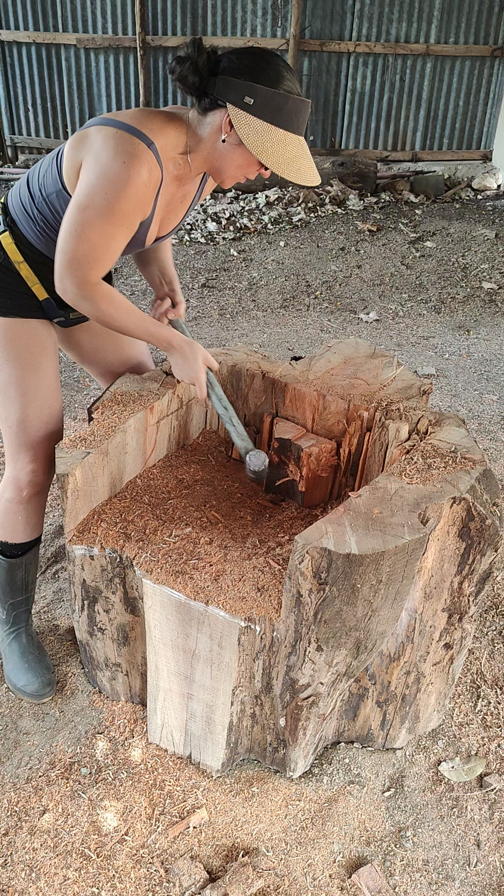 Trono de Madera – Pochote Live Edge